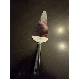Vintage Ekco Pie & Cake Server Stainless Steel With Black Handle